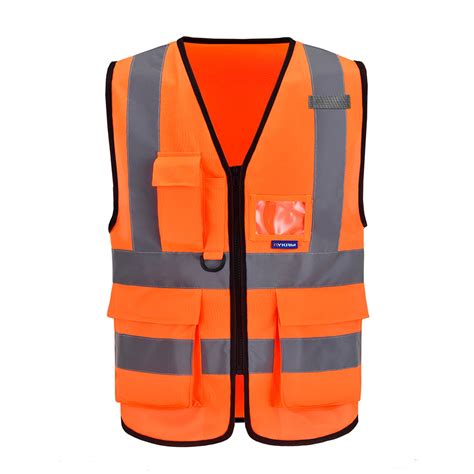 21 colour High visibility viz vest hi vis viz reflective safety vests ...