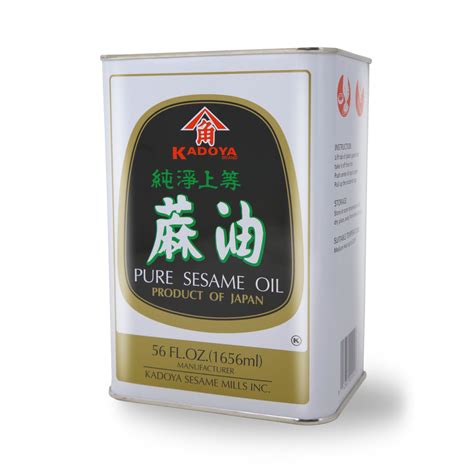 KADOYA Pure Sesame Oil 56 FL Oz (1656 mL) – CoCo Fresh Mart