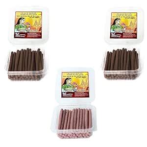 PARAM PUJA Guggal, Chandan & Rose Dhoop Sticks Gir Cow's Dung & Natural ...