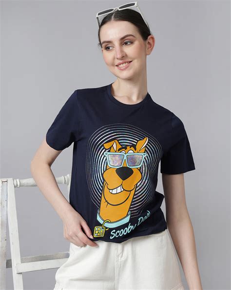 Scooby Doo Printed Regular Tshirt For Women – Free Authority