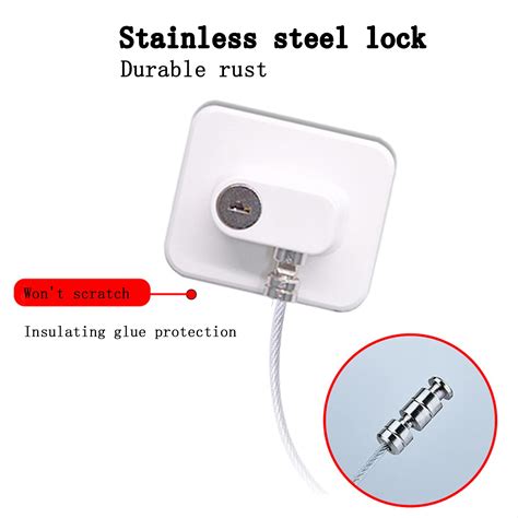 Refrigerator Lock With Keys for Fridge Cabinets – CRAZE
