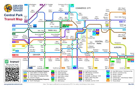 Central Park Transit Map - Greater Denver Transit