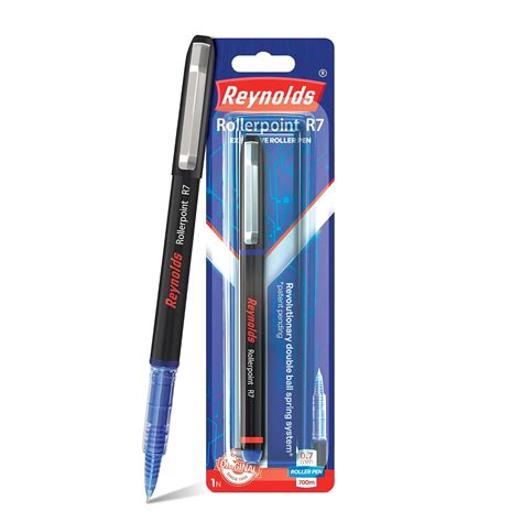 Reynolds R7 RollerBall Pen SET - 1 PEN BLUE | Roller PEN WITH ...
