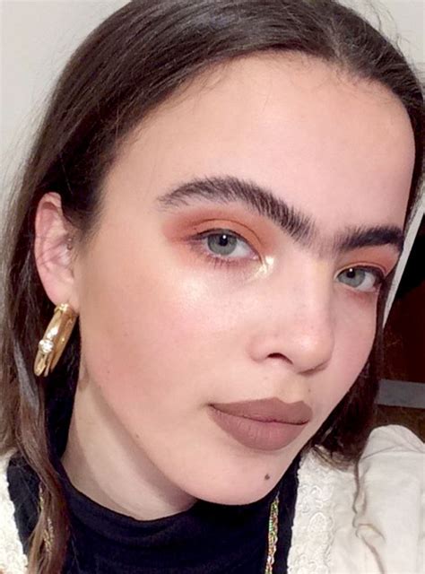 This Model Might Have Just Convinced Me To Embrace My Unibrow | Unibrow ...