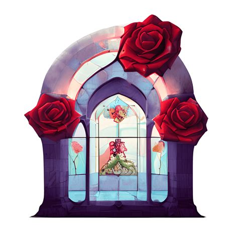 Stained Glass Rose Fabric at Jessica Dell blog