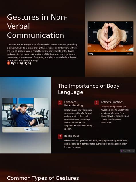 Nonverbal Gestures Examples 的图像结果
