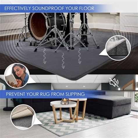 Arrowzoom Non-Slip Soundproof Floor Tiles, Rug Pad - KK1282 | Arrowzoom ...