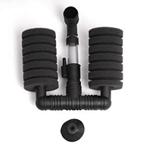 arythe Aquarium/Fish Tank Air Pump Biochemical Sponge Filter : Amazon ...