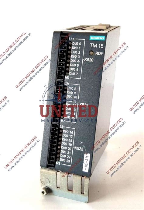 SIEMENS SINAMICS TERMINAL MODULE TM15 6SL3055-0AA00-3FA0 | United ...