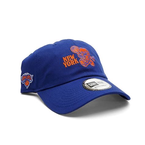 New York Knicks Mascot Adjustable Cap - Throwback