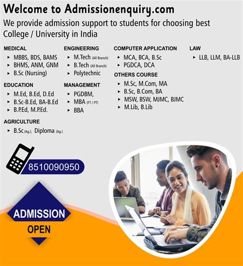 Admission Enquiry | Mini Website