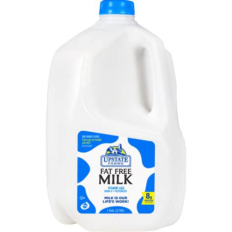 Upstate Farms® Fat Free (Skim) Milk | UNC Dairy