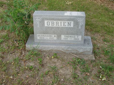 Thomas F “Tom” O'Brien (1911-1963) – Memorial Find a Grave
