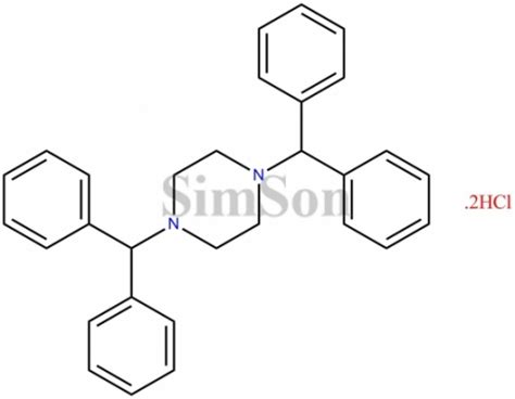 Cinnarizine Impurity-E Dihydrochloride | CAS No- 56265-29-3 | Simson ...