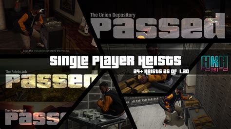Single Player Heists - GTA5-Mods.com