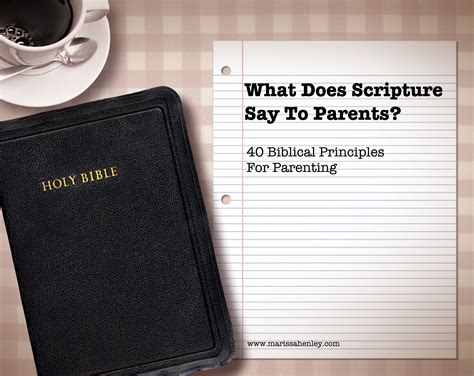 40 Biblical Principles For Parenting - Marissa Henley