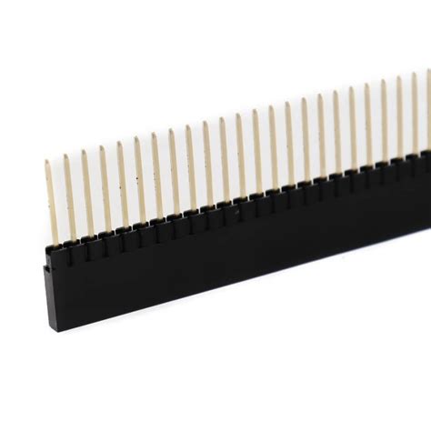 1x40 Pin 2.54mm Pitch Straight Long Female Berg Strip Connector buy ...