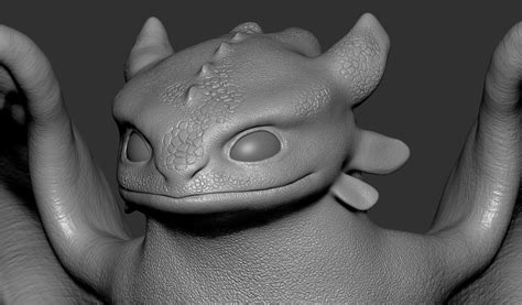 Toothless - How to train your dragon 3D model 3D printable | CGTrader