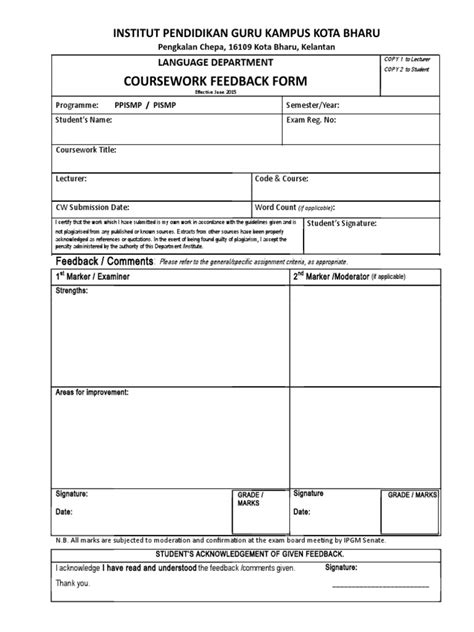 Image result for Coursework Feedback