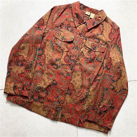 old paisley pattern trucker jacket | NOIR ONLINE