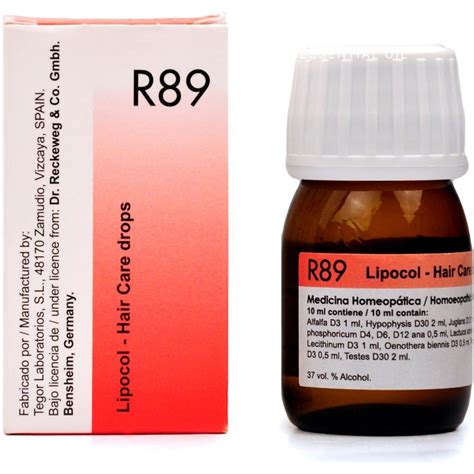 Dr. Reckeweg R89 (Lipocol-Hair Care Drops) – Greenleafdrugstore