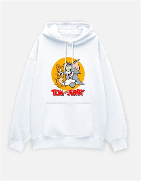 Tom and Jerry Oversized Hoodie – DK Classic Fox
