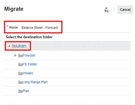 Migrating Reports from Financial Reporting