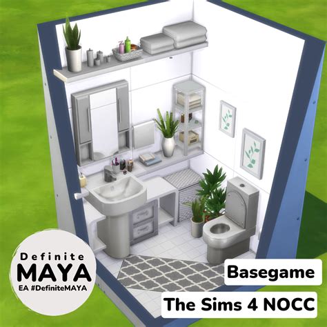 The Sims 4 Basegame Toilet 2x2