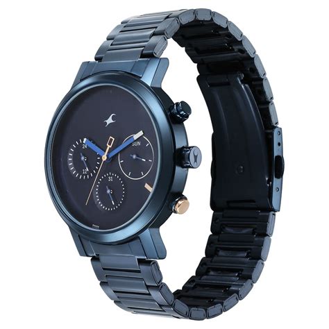 Buy Online Fastrack Tick Tock Quartz Analog Blue Dial With Blue ...