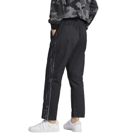 adidas | Essentials Camo-Print 3-Stripes Twill Trousers Womens | Closed ...