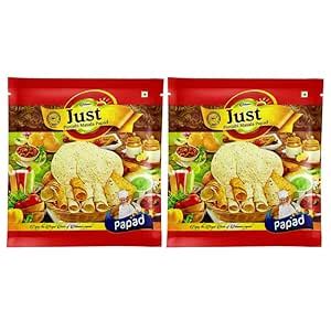 APBI Just Disco Papad | 400Gm | Urad, Moong, Rice Flour, Mix Papad ...