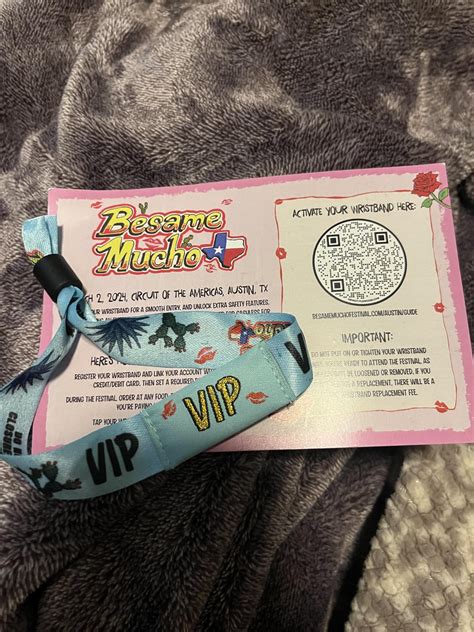 Selling 1 VIP ticket to Besame Mucho in Austin : r/BesameMuchoFestival