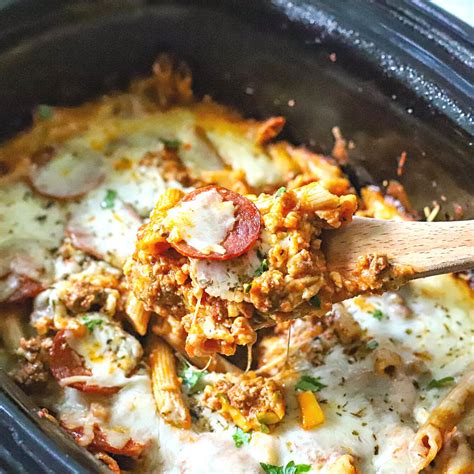 Pizza Casserole In A Crock Pot at Frances Ciccone blog
