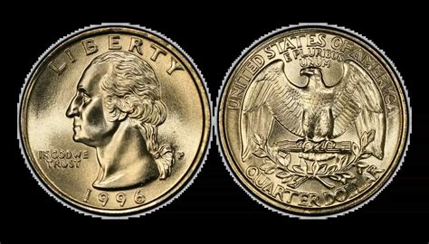 1996 Quarter Value: Rare Errors, P & D Mint Marks, Worth