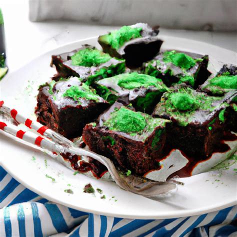 St. Patrick’s Day Crème De Menthe Brownies – Recipe Wise