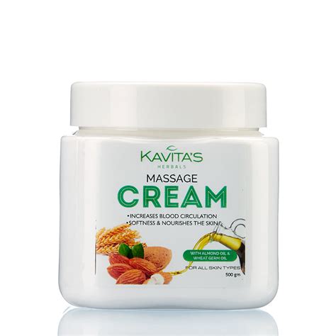 Almond Massage Cream – Kavita Herbals