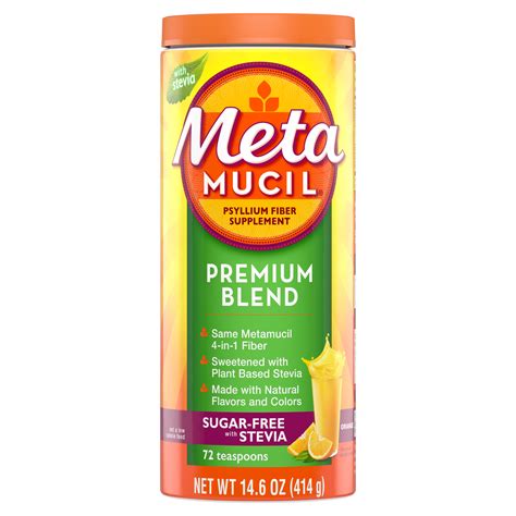 Metamucil Premium Blend Fiber Supplement | Metamucil®