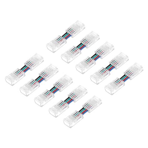 RGB LED Strip Connectors 的图像结果