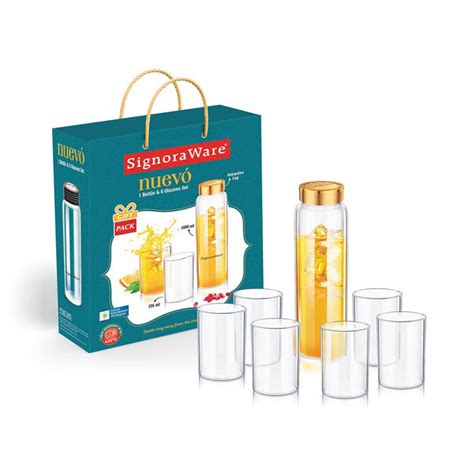 Borosilicate Glass Bottles – Signoraware