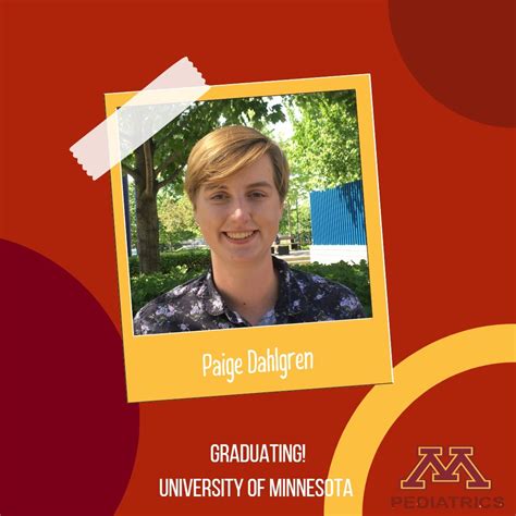 UofM Pediatric Residency | Meet Dr. Paige Dahlgren, one of our now graduated 3rd year residents ...