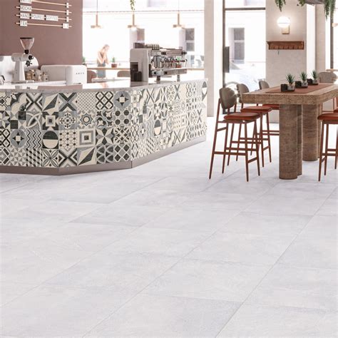 Fontwell Pearl Floor Tile – Tileflair