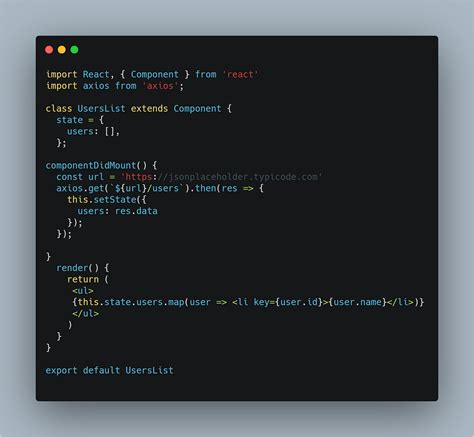 Image result for How to Get Data From API in React Using Axios