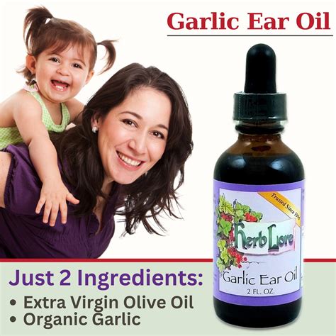 Snapklik.com : Herb Lore Garlic Oil Ear Drops - 2 Fl Oz - Garlic Ear ...