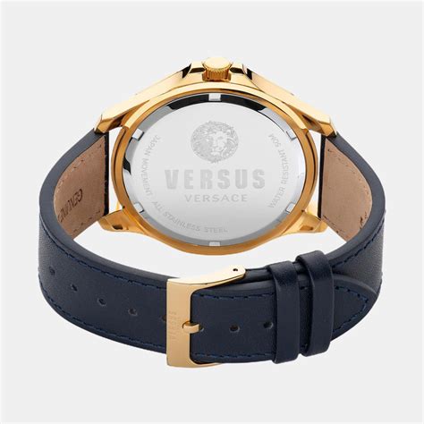Versus Men Quartz Blue Dial Analog Leather Watch VSPZT0221 – Just In Time
