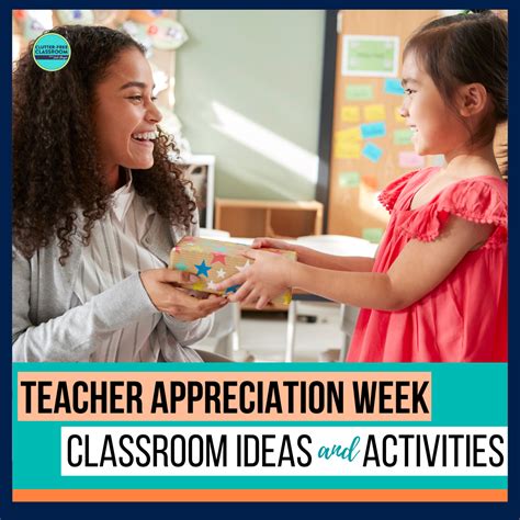 Teacher Appreciation Week Activities for 2026 - Teaching with Jodi ...