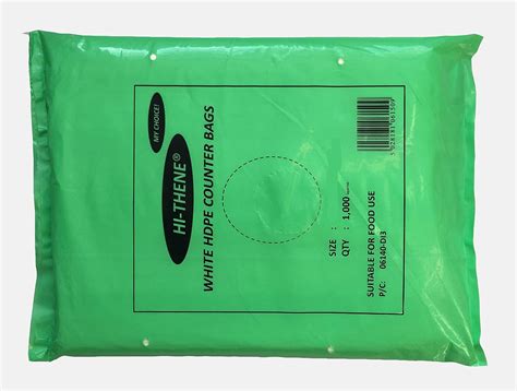 Buy Tezraftaar® 6 X 8 Polythene Butcher, Counter Food Storage Bags, HD ...