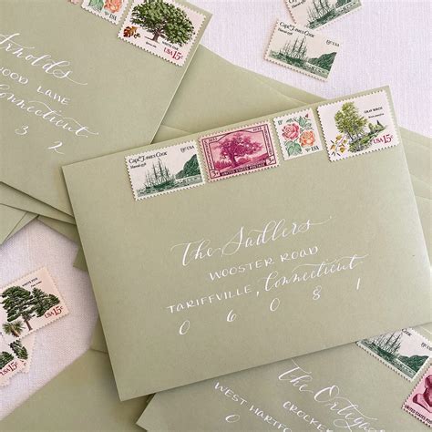 Wedding invitation envelope calligraphy – Artofit