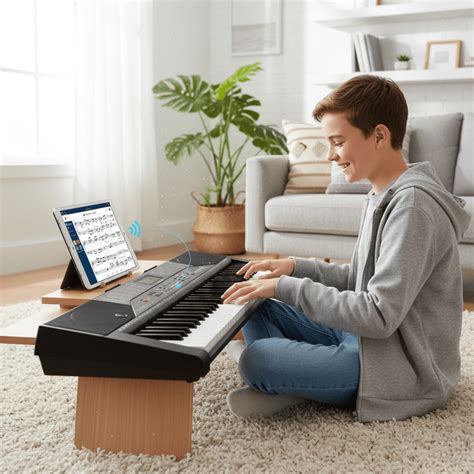 Keynote Keyboard PKN-93B 61 Key Standard with Bluetooth Keyboards ...
