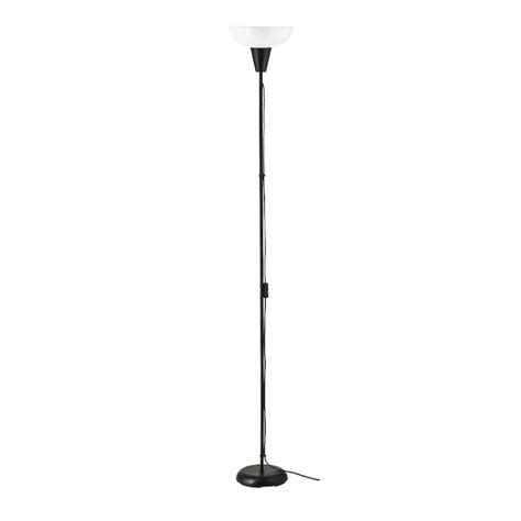 TÅGARP floor uplighter, black/white - IKEA