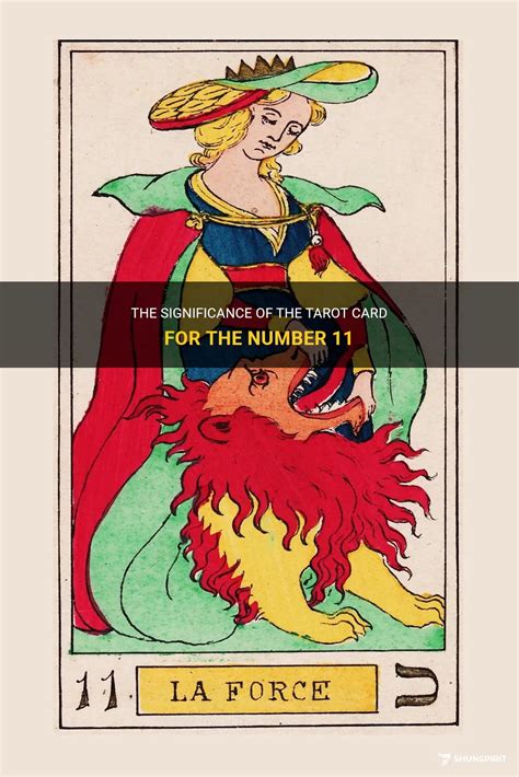 The Significance Of The Tarot Card For The Number 11 | ShunSpirit